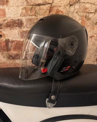 Casco Jet GREX J2 Black Matt con Doppia Visiera