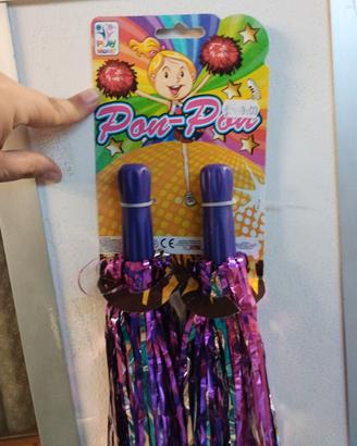 PON PON rosa cheerleader giocattolo 