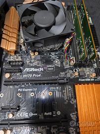 Scheda Madre + Cpu e Ventola + 8Gb