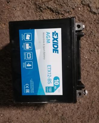 batteria Exide 12v 10Ah nuova