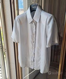 Camicia donna vintage anni 80 con spalline - L