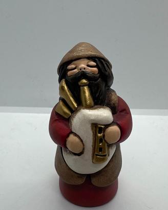 Zampognaro Presepe Classico Thun Rosso
