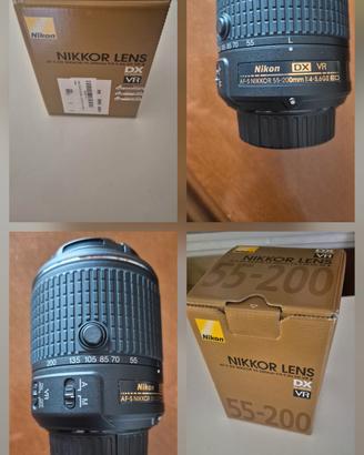 obiettivo Nikon Nikkor 55-200 mm