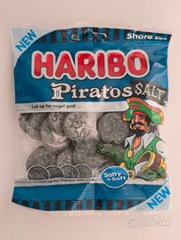 Caramelle liquirizia salata Haribo Piratos Salt 12