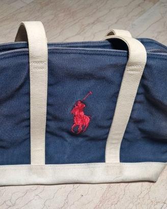 Borsa Ralph Lauren – Canvas Tote (Vintage) / Blue