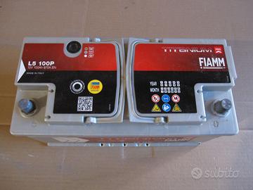 Batteria Fiamm Titanium 12V 100AH 870A Nuova