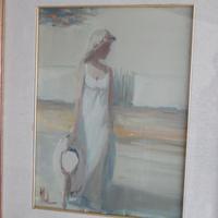 INNOCENZO MELANI (1933) -Dipinto ad olio su tavola