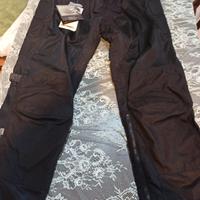 pantaloni moto scooter neri 
