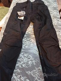 pantaloni moto scooter neri 