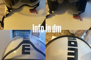 Casco momo design bianco