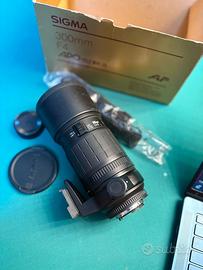 SIGMA 300mm F4 APO Tele Macro AF – Attacco Nikon
