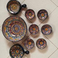 Ravello ceramica Vietrese 9 pezzi 