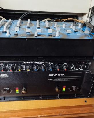 Amplificatore Finale BGW + Mixer+Discovery Digital
