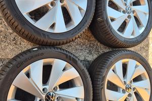 cerchi 17 golf con gomme estive 