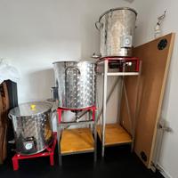 Impianto birra 75 litri