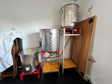 Impianto birra 75 litri