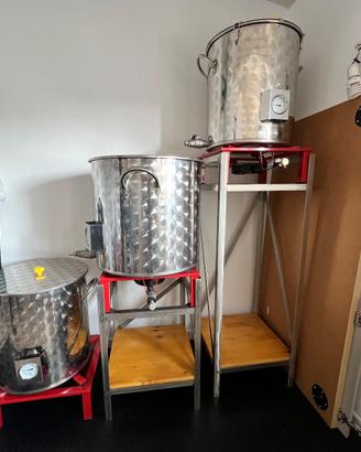 Impianto birra 75 litri