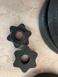 BILANCIERE CON PESI IN PLASTICA DURA