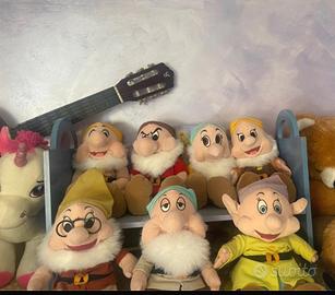 Peluche collezione 7 nani