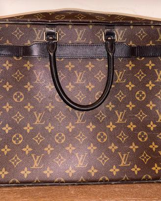 louis vuitton monogram macassar porta documenti