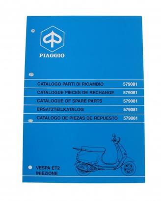 Catalogo parti di ricambio Piaggio Vespa ET2 iniez