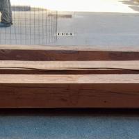 Travi in legno 1800 già squadrate