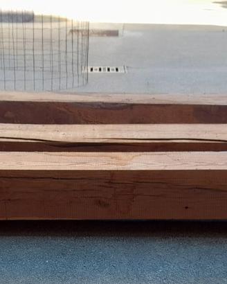 Travi in legno 1800 già squadrate