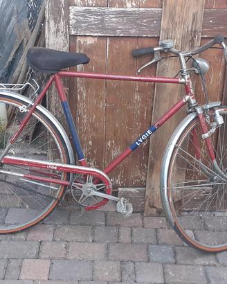 vecchia bicicletta Lygie anni 69 uomo funzionante