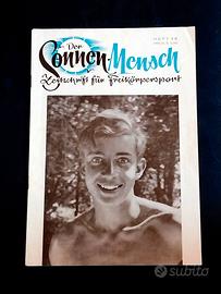 DER SONNENMENSCH 28 1952 RIVISTA NATURISMO AUSTRIA