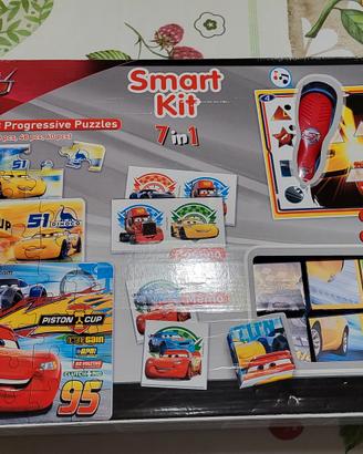 Smart Kit 7 in 1 Cars 3 Clementoni Completo
