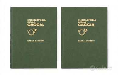 Enciclopedia Caccia 2 vol Sadea Sansoni 1967