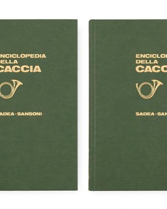 Enciclopedia Caccia 2 vol Sadea Sansoni 1967