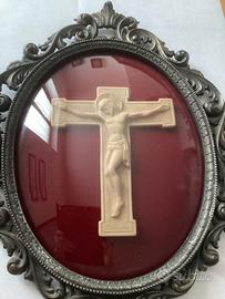 Crocifisso in teca anni '60