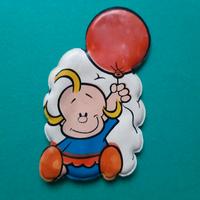 Figurina plasteco formaggino Mio 1971 RARA