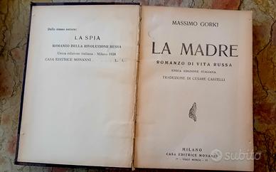 libro antico La Madre 1928