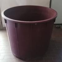 Tinello in plastica,capacità 350 litri