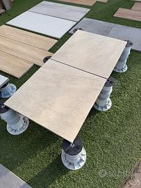 Pavimento galleggiante Aspen Beige 60x60 20 mm