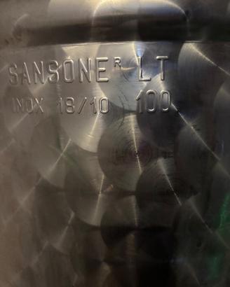 Bidone olio Sansone 100 lt