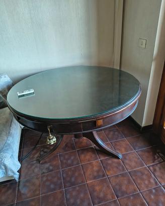 Tavolo tondo legno massello