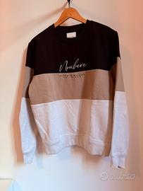 Felpa bianca taglia M