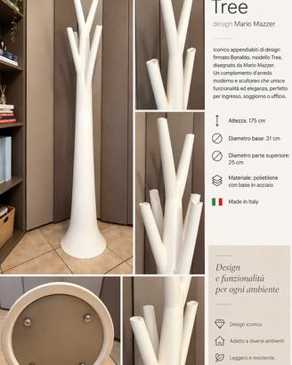 Appendiabiti Bonaldo Tree – design Mario Mazzer