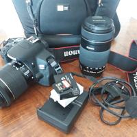 Canon 700D 18-55 STM 55-250 STM 32GB 2 batterie
