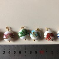 Ciondoli vetro lotto 100 pezzi