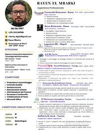Candidatura - Aiuto Cameriere con Allo