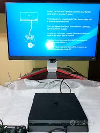 Sony playstation 4 slim 500gb joypad cavi inclusi