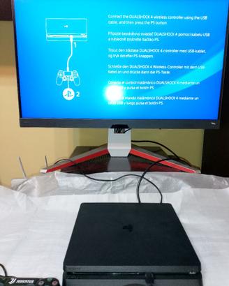 Sony playstation 4 slim 500gb joypad cavi inclusi