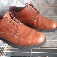 scarpa in pelle lumberjack