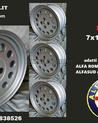 Cerchi ronal a1 style 7x 15 4x98 et25 alfa romeo