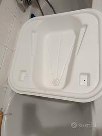 Vaschetta Bagnetto Neonato con Scarico – Ergonomic