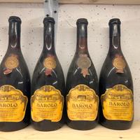 Vino Barolo 1967 (4 bottiglie)
